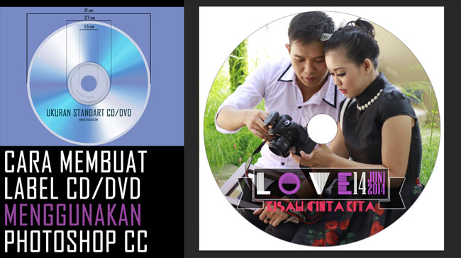 Cara Cepat Dan Mudah Membuat Label Cd Atau Dvd Dengan Photoshop - Umahliyu