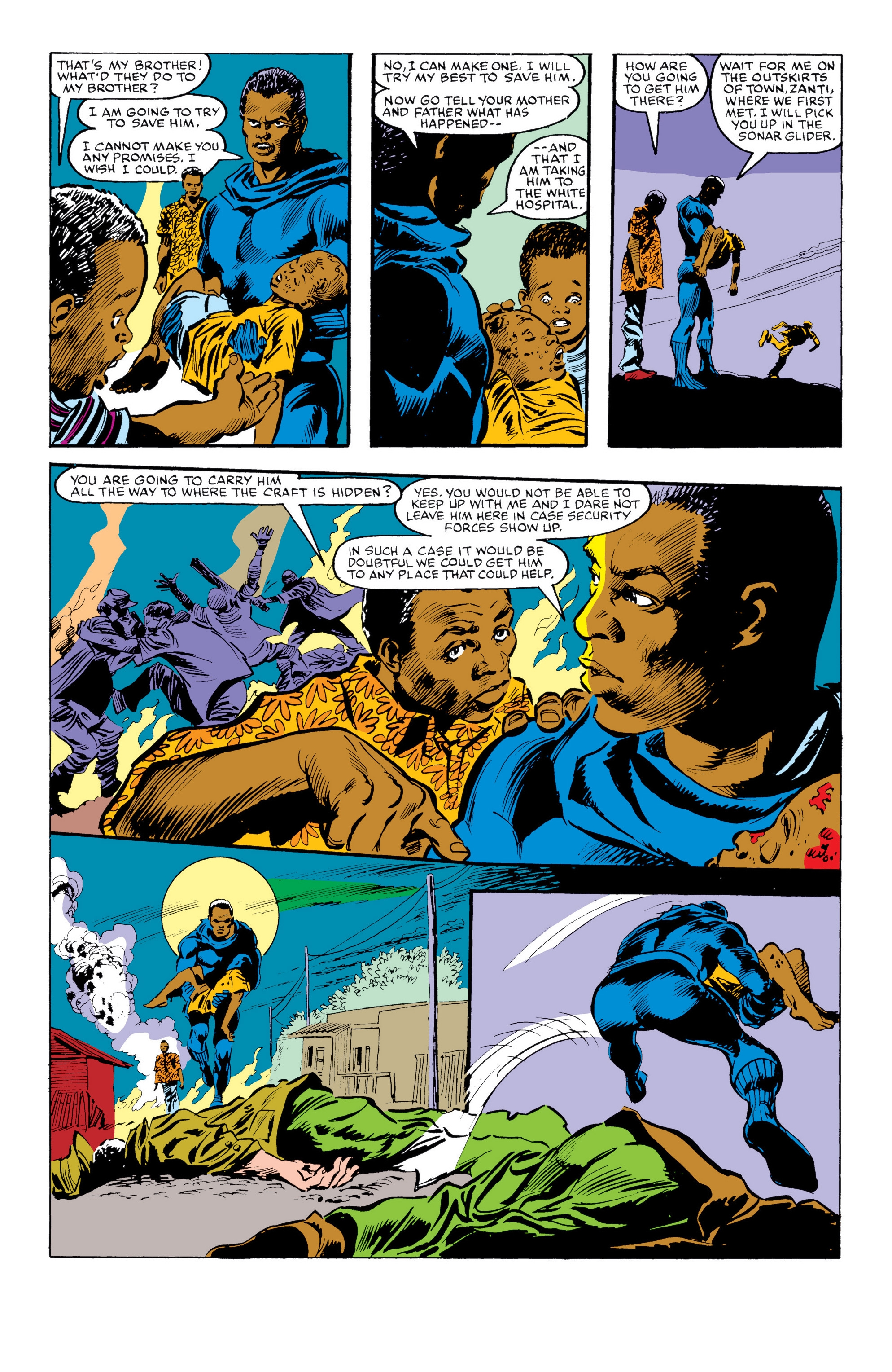 Read online Black Panther: Panther's Quest comic -  Issue # TPB - 132