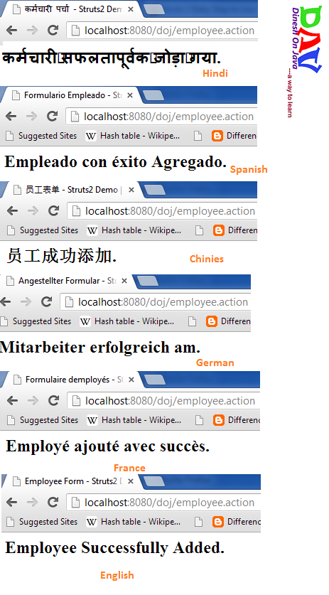 Internationalization