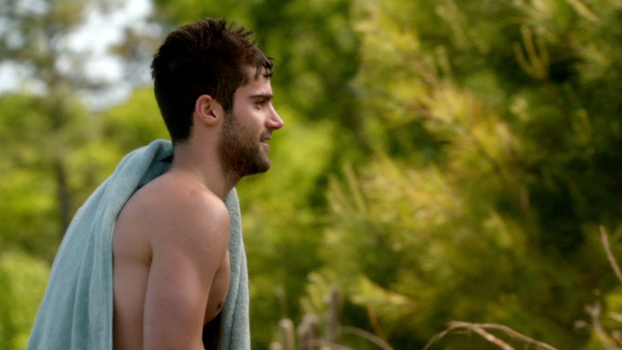 Mike Vogel, Max Ehrich, Eddie Cahill & Alexander Koch on Under the Dome...