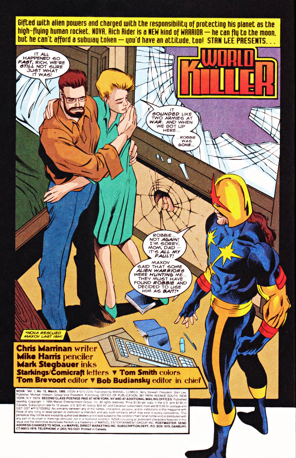 Read online Nova (1994) comic -  Issue #15 - 5