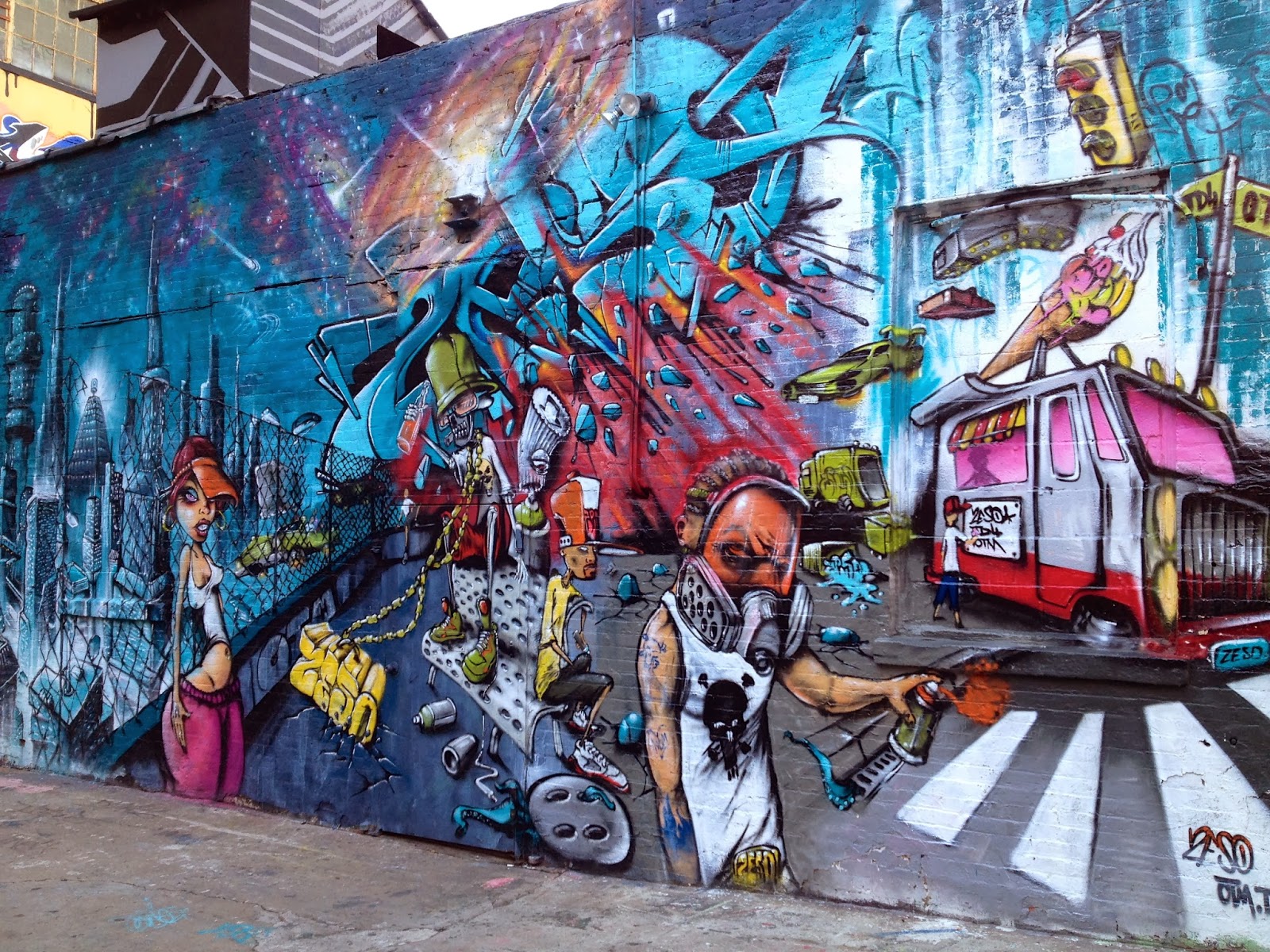 Pablo Street Painting Street Art Street Artists