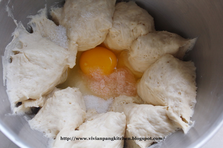 Vivian Pang Kitchen Spring Onions Bun/Sponge Dough Method