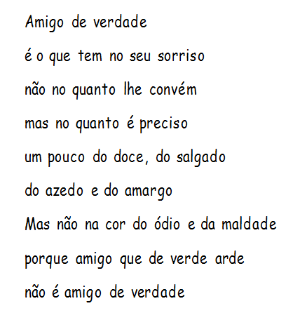 Quem é seu amigo de verdade?