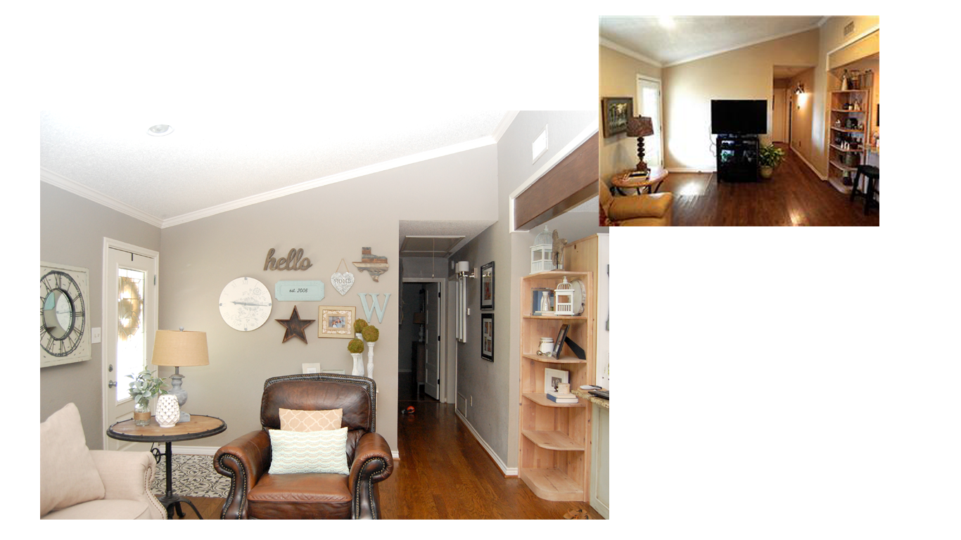 Style with Wisdom: The Before and After Tour of our Fixer Upper!