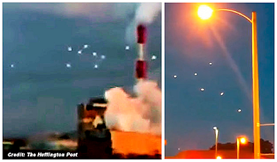 Similar UFOs Appear Over Japanese, U.S. Cities