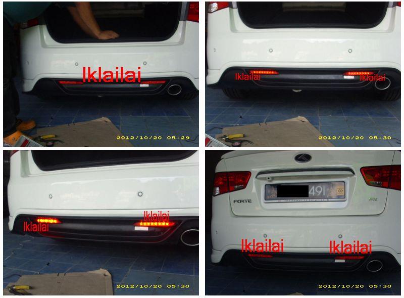 Naza / Kia Forte Accessories & Mods Naza / Kia Forte LED Rear Bumper