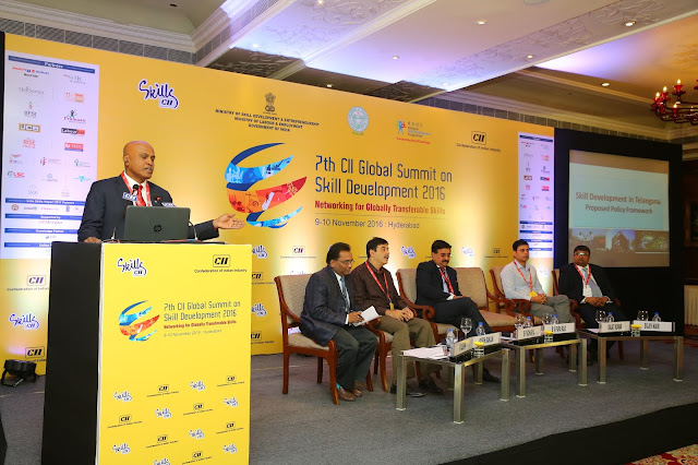 Telangana State Draft Skill Policy Introduced during 7th CII Global Summit on Skill Development 2016 Telangana State Draft Skill Policy Introduced during 7th CII Global Summit on Skill Development 2016