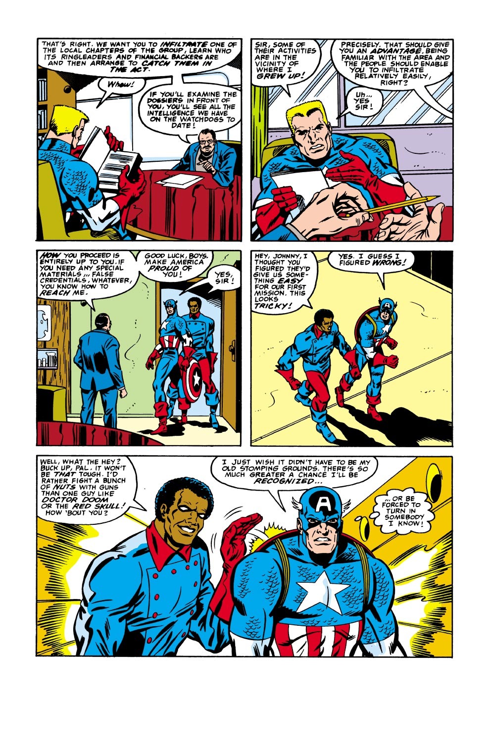 Read online Captain America (1968) comic -  Issue #335 - 11
