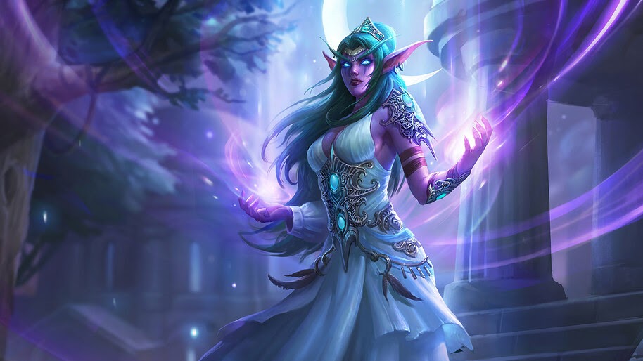 Tyrande Whisperwind, WoW, 4K, #4.428