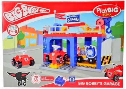 德國 BIG BOBBY-CAR 積木遊戲組 / 維修站