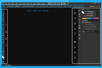 photoshop cs6 basic : main program screen