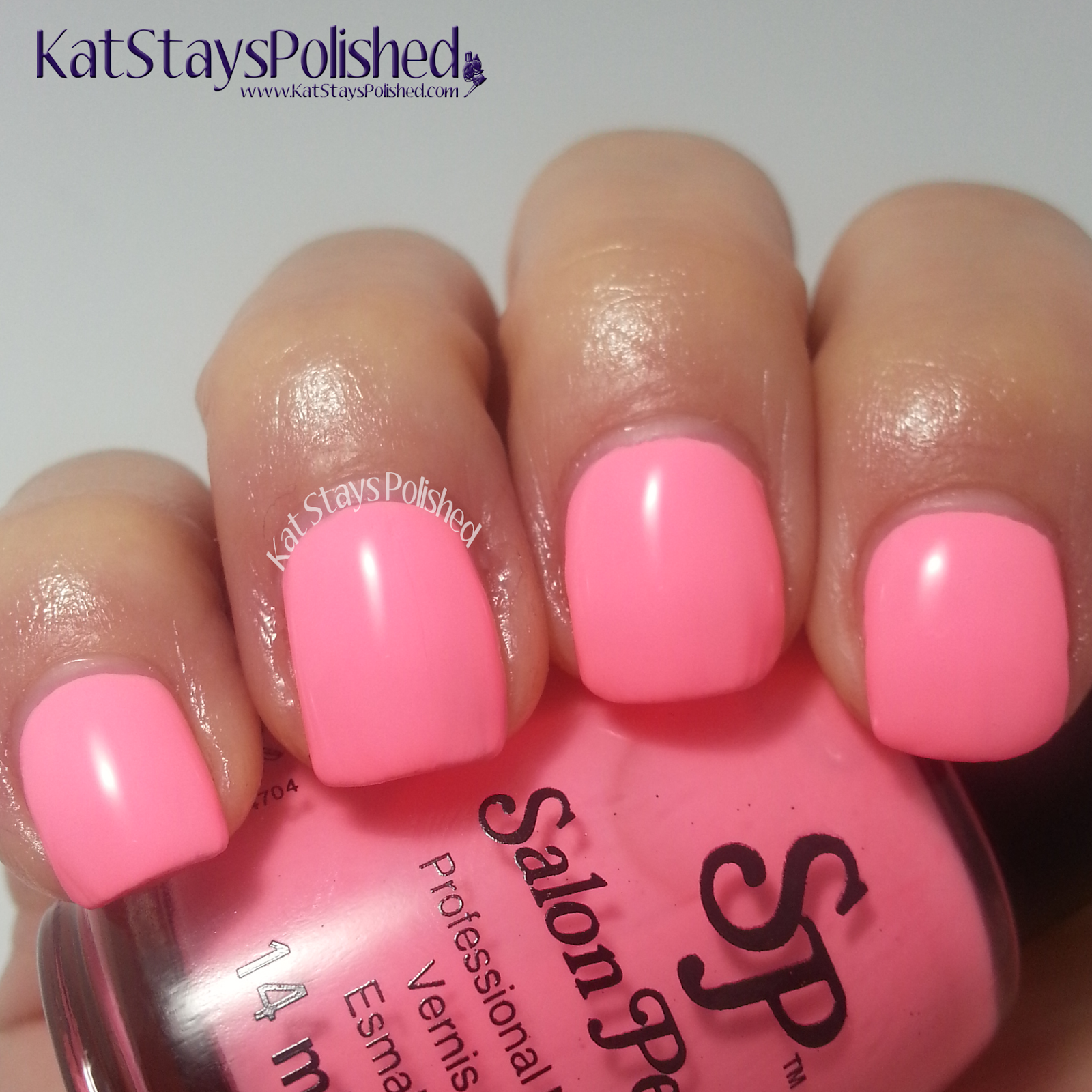 Salon Perfect Neon Pop - Tickled Pink | Kat Stays Polished