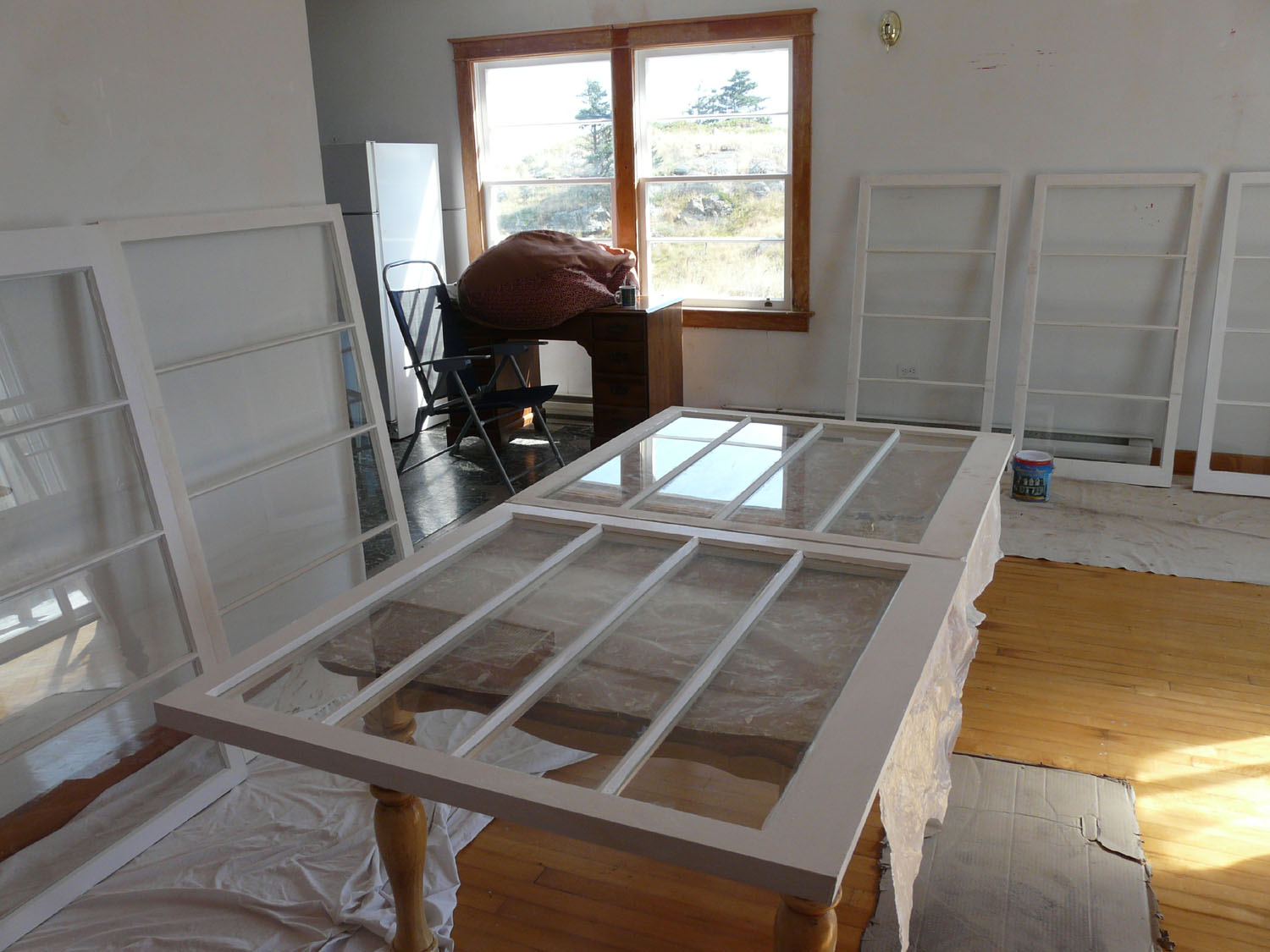 Swallowtail Keepers Society Returning the Storm Windows to the Keepers