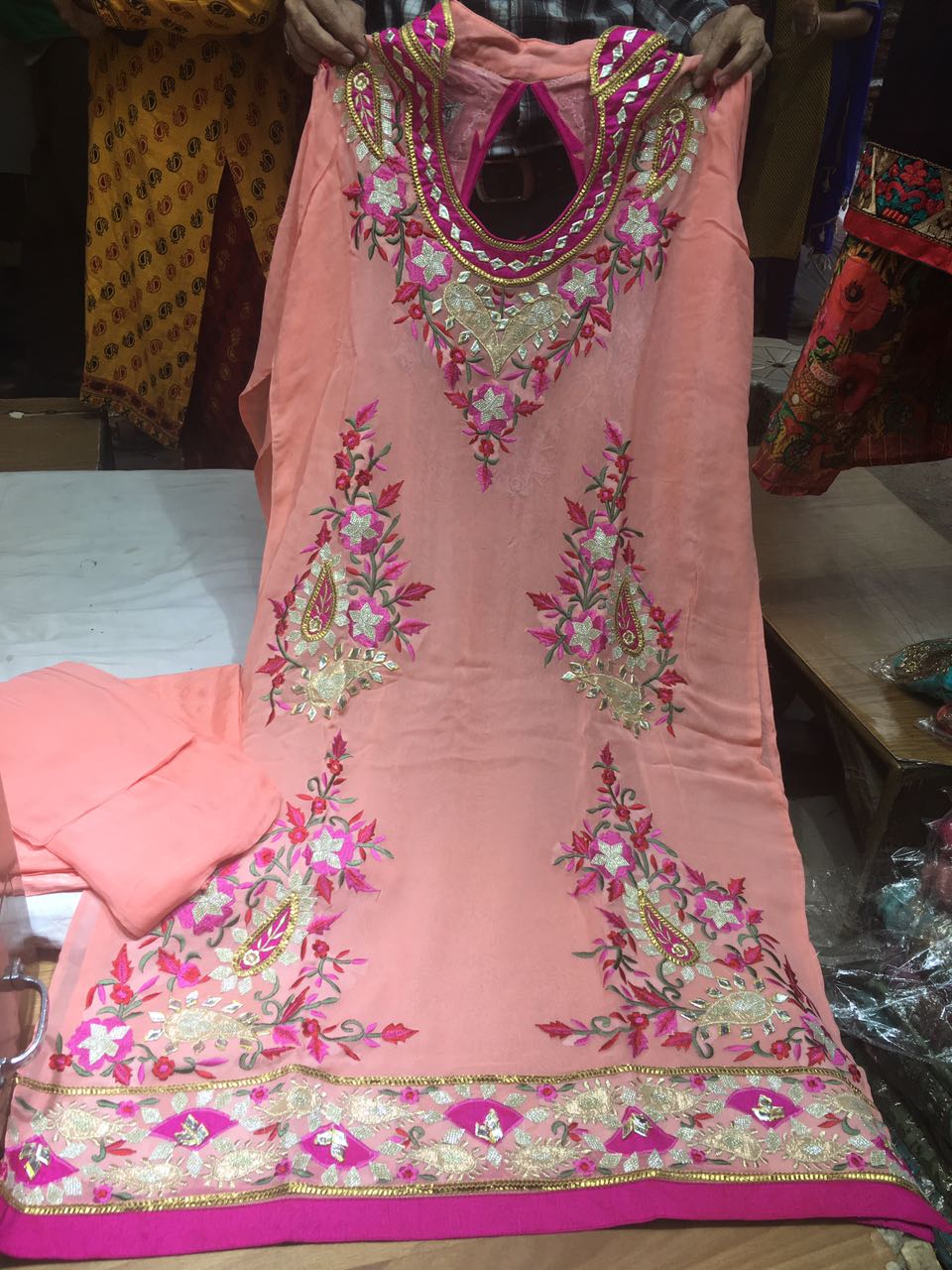 gota patti ki rajputi dress