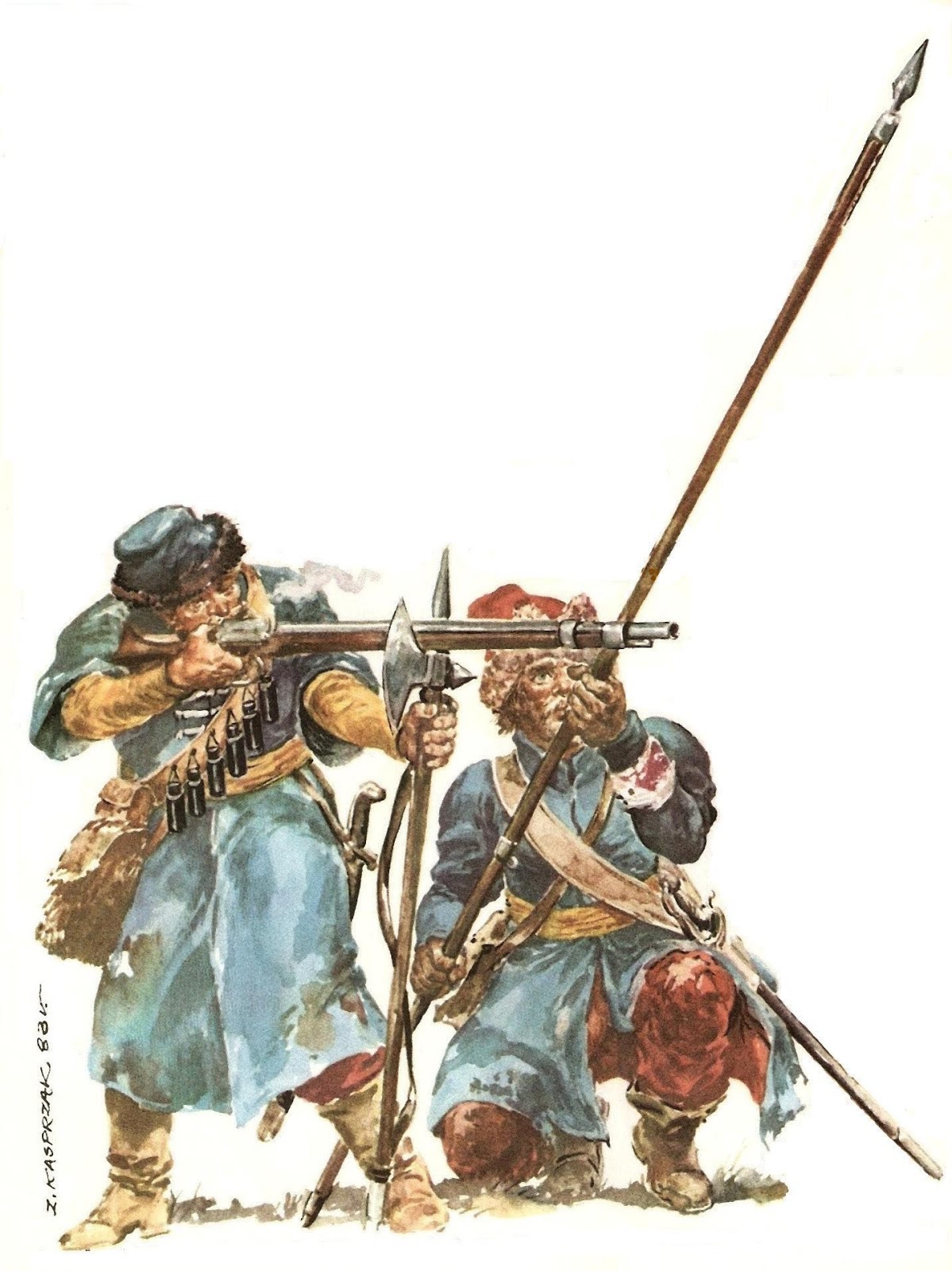 fin XVII siècle # 72047 Mars 1/72 Polish Infantry 