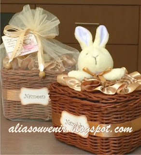 tempat tisu rotan boneka souvenir