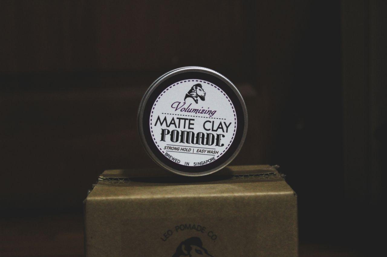 Volumizing Matte Clay Pomade by Leo Pomade Co. Review Slightly Pricey
