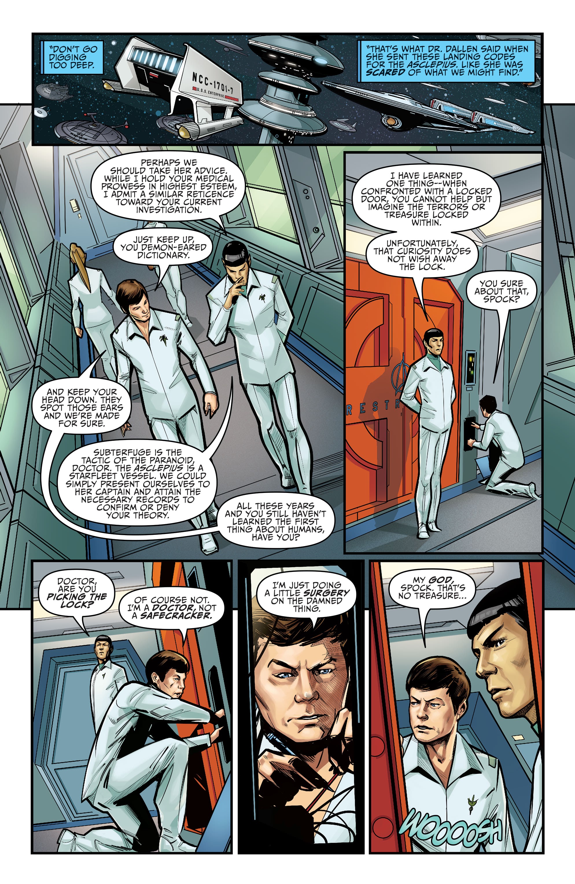 Read online Star Trek: Year Five comic -  Issue #13 - 17