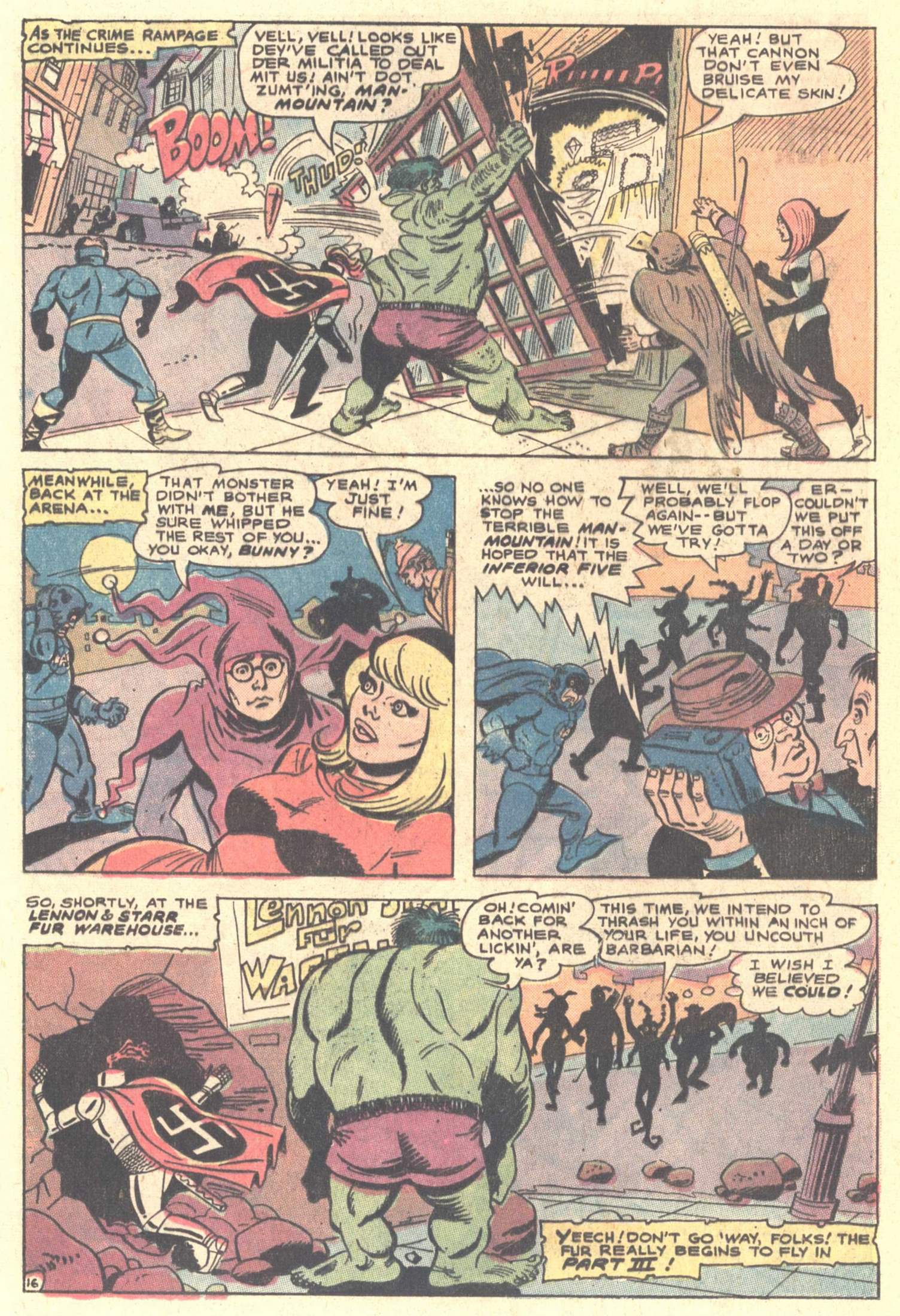 Read online The Inferior Five comic -  Issue #12 - 20