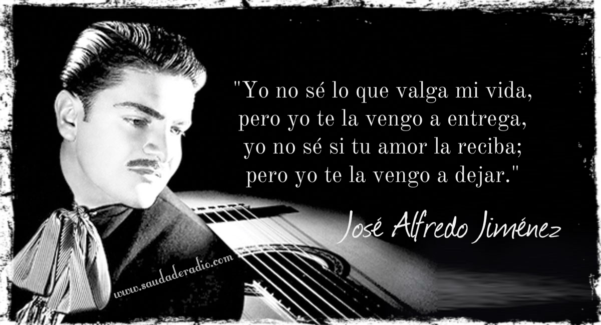 Paloma querida José Alfredo Jiménez