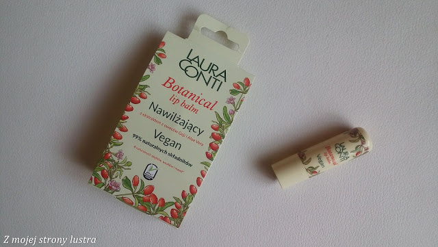 balsam do ust laura conti botanical vegan balsam z ekstraktem z owoców goji i aloe vera