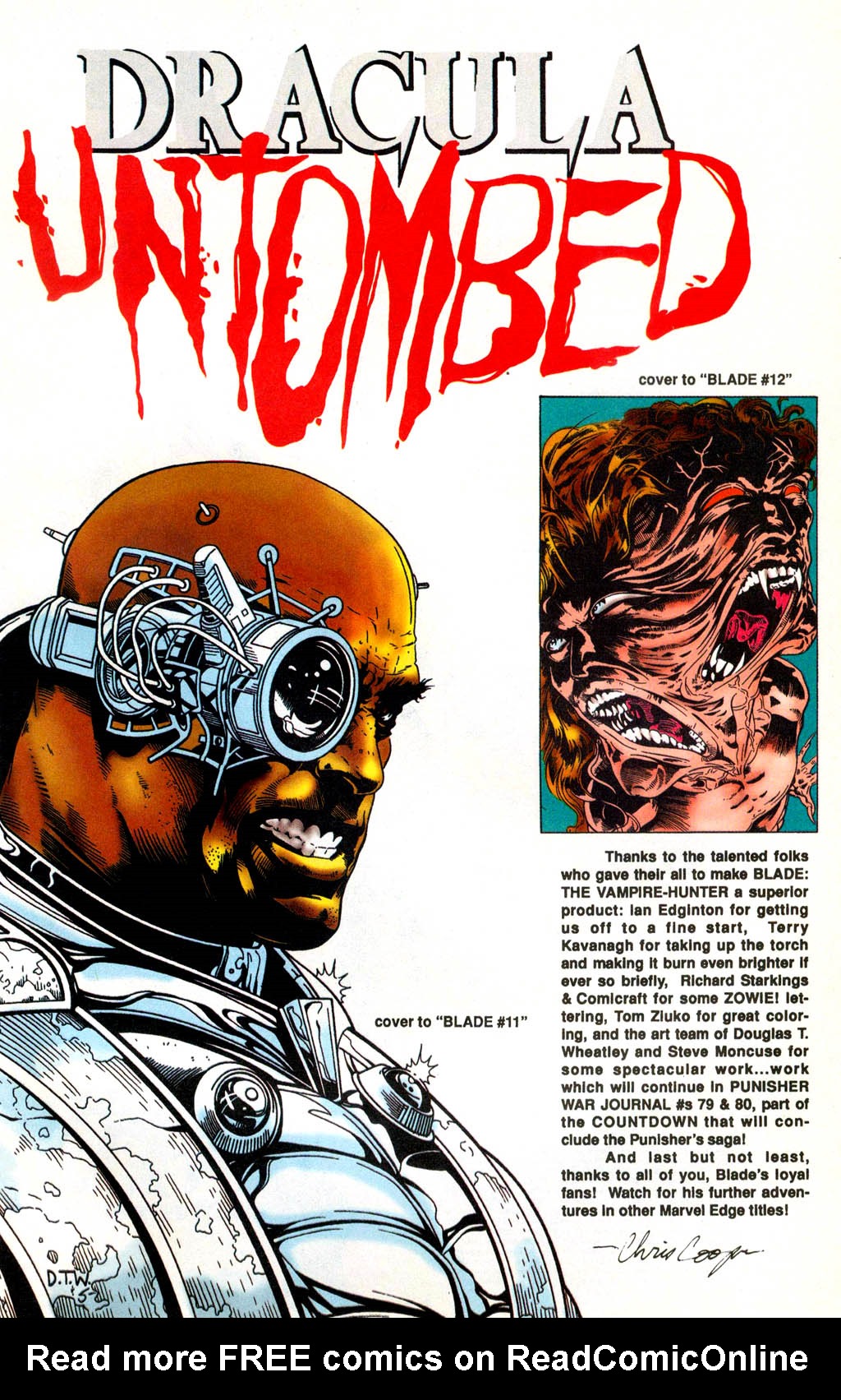 Read online Blade: The Vampire-Hunter comic -  Issue #10 - 23