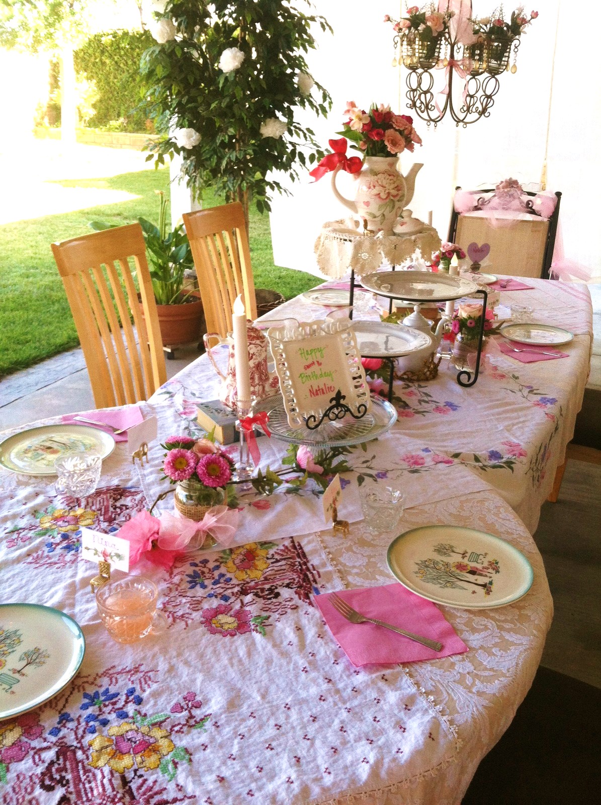 A glimmer of Heaven: A Very "Sweet 16" Birthday Tea Party