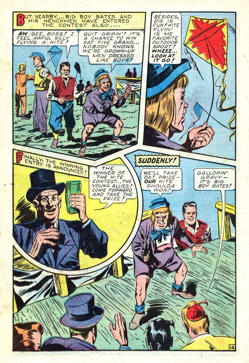 Read online Young Allies Comics comic -  Issue #18 - 15