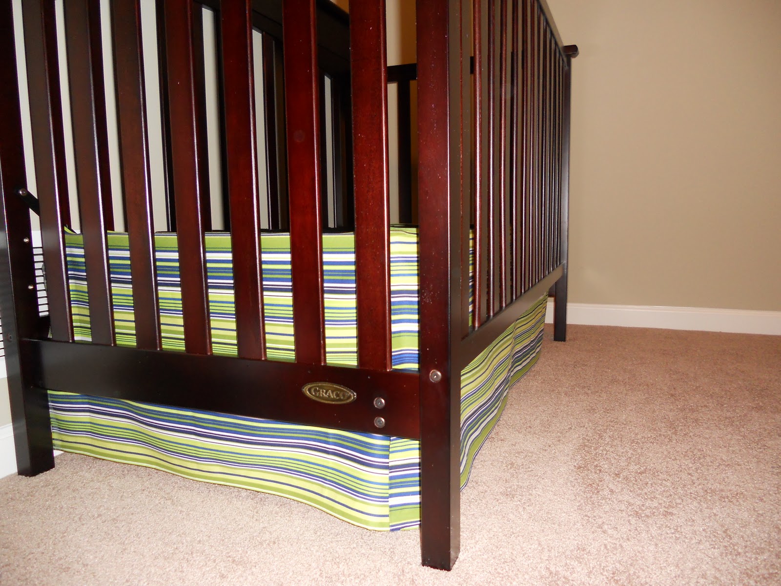 Workman Witticisms Nursery Progress The Crib Skirt