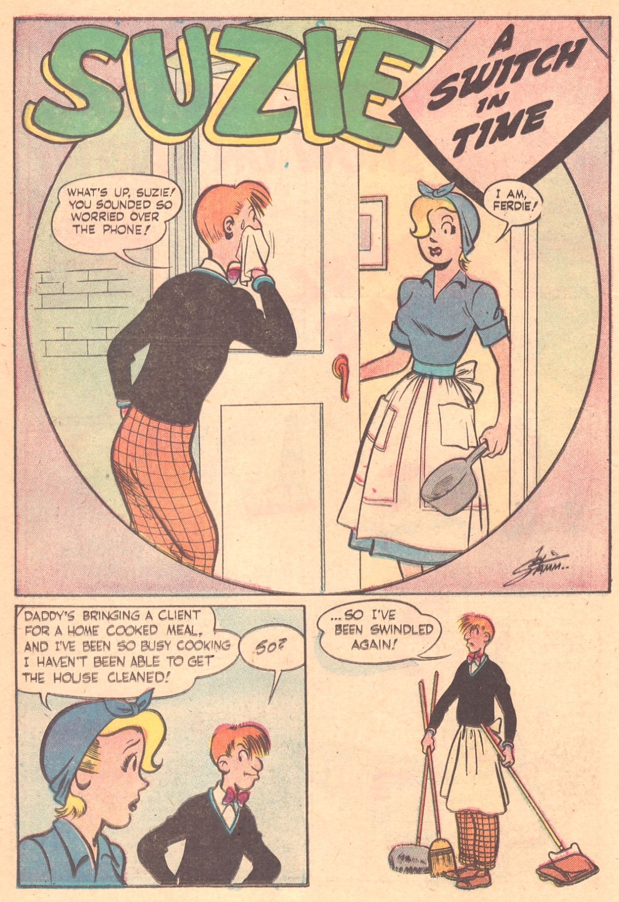 Read online Suzie Comics comic -  Issue #84 - 20