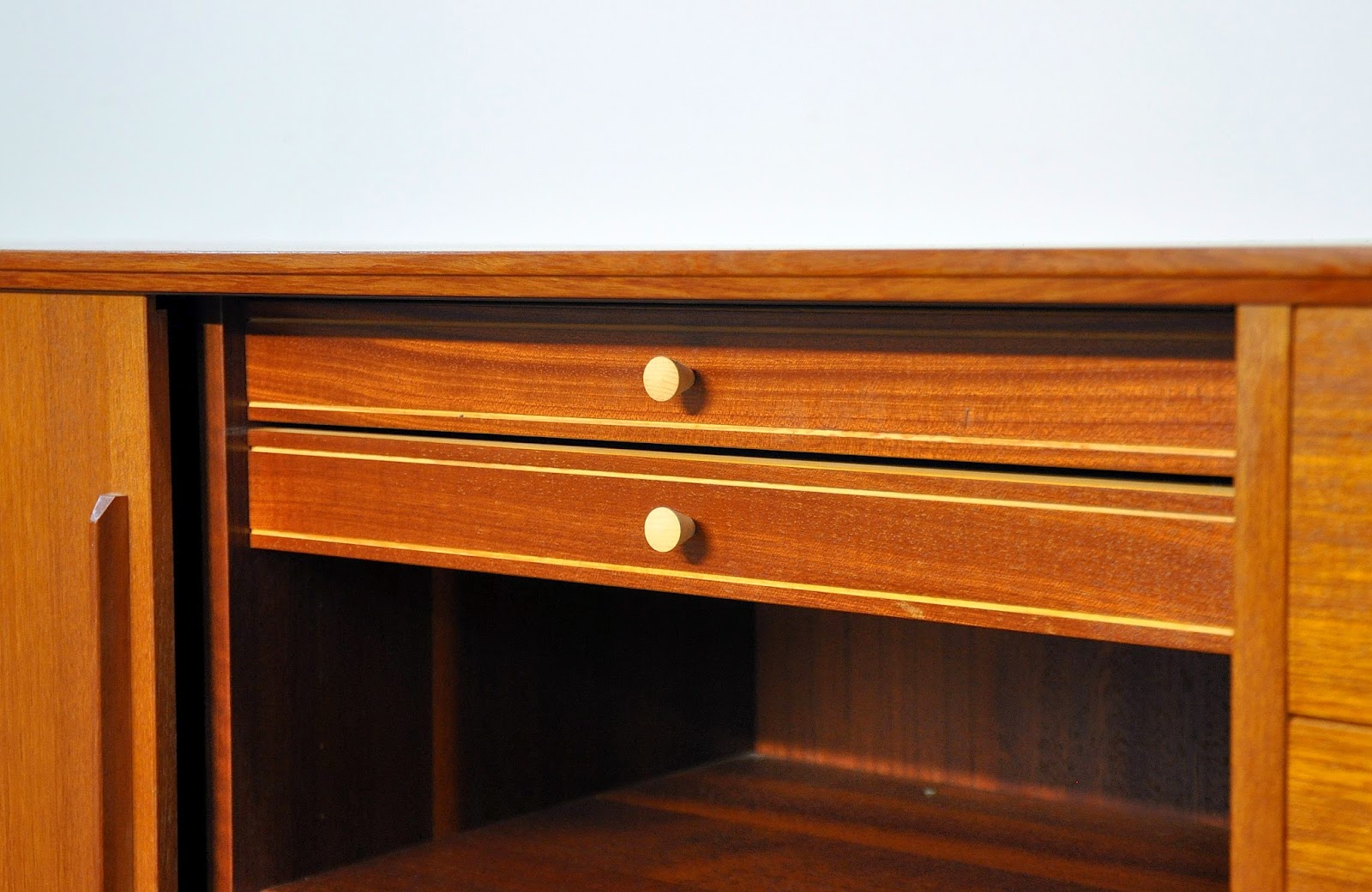 SELECT MODERN Dyrlund Teak Credenza, Bar, Sideboard, Buffet with Hutch or Media Console