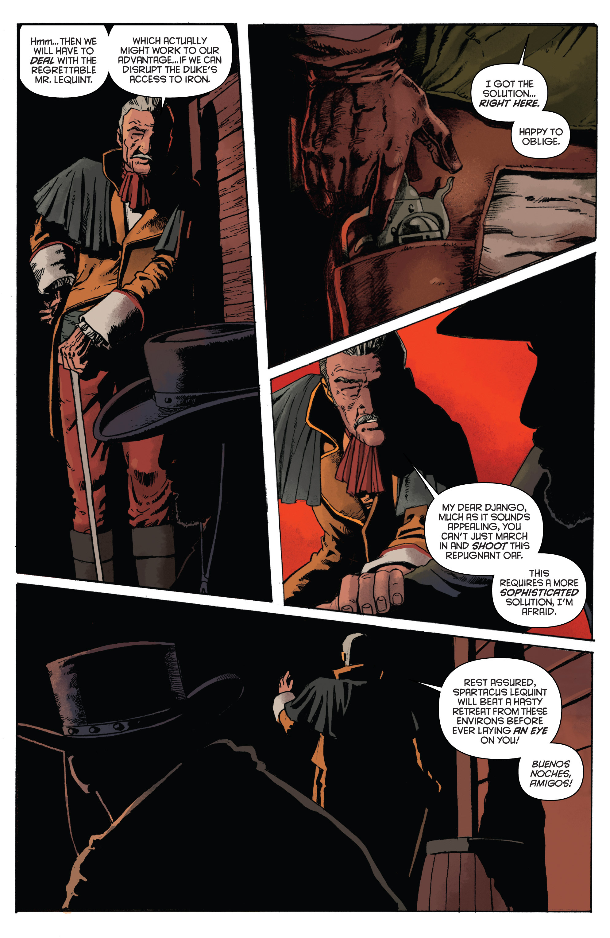 Read online Django/Zorro comic -  Issue #3 - 21