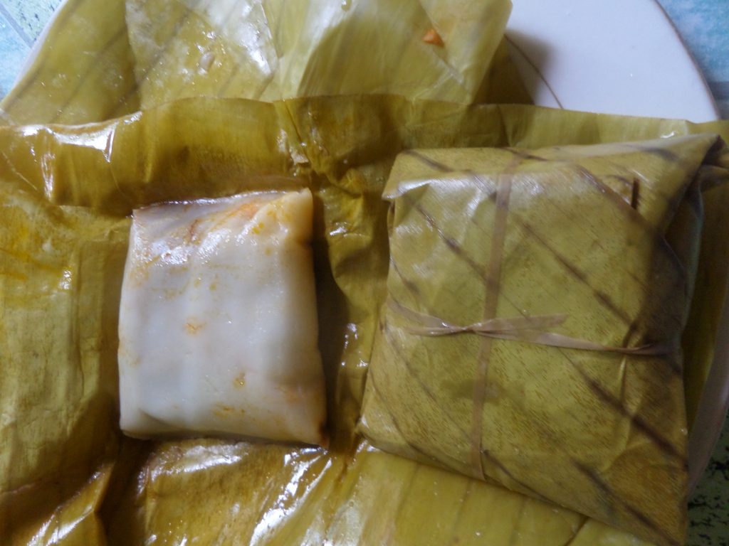 Ibaan Tamales, a delicacy of Ibaan, Batangas (Bokabularyong Batangueño)