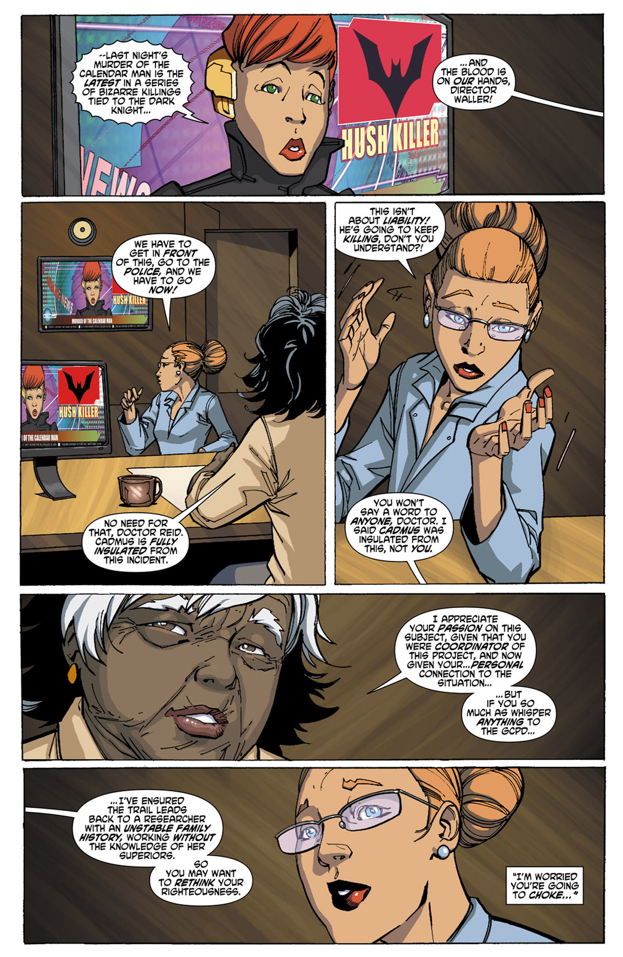 Read online Batman Beyond (2010) comic -  Issue #3 - 8