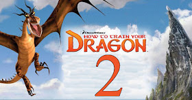 Poster for "How to Train Your Dragon 2" 2014 animatedfilmreviews.blogspot.com