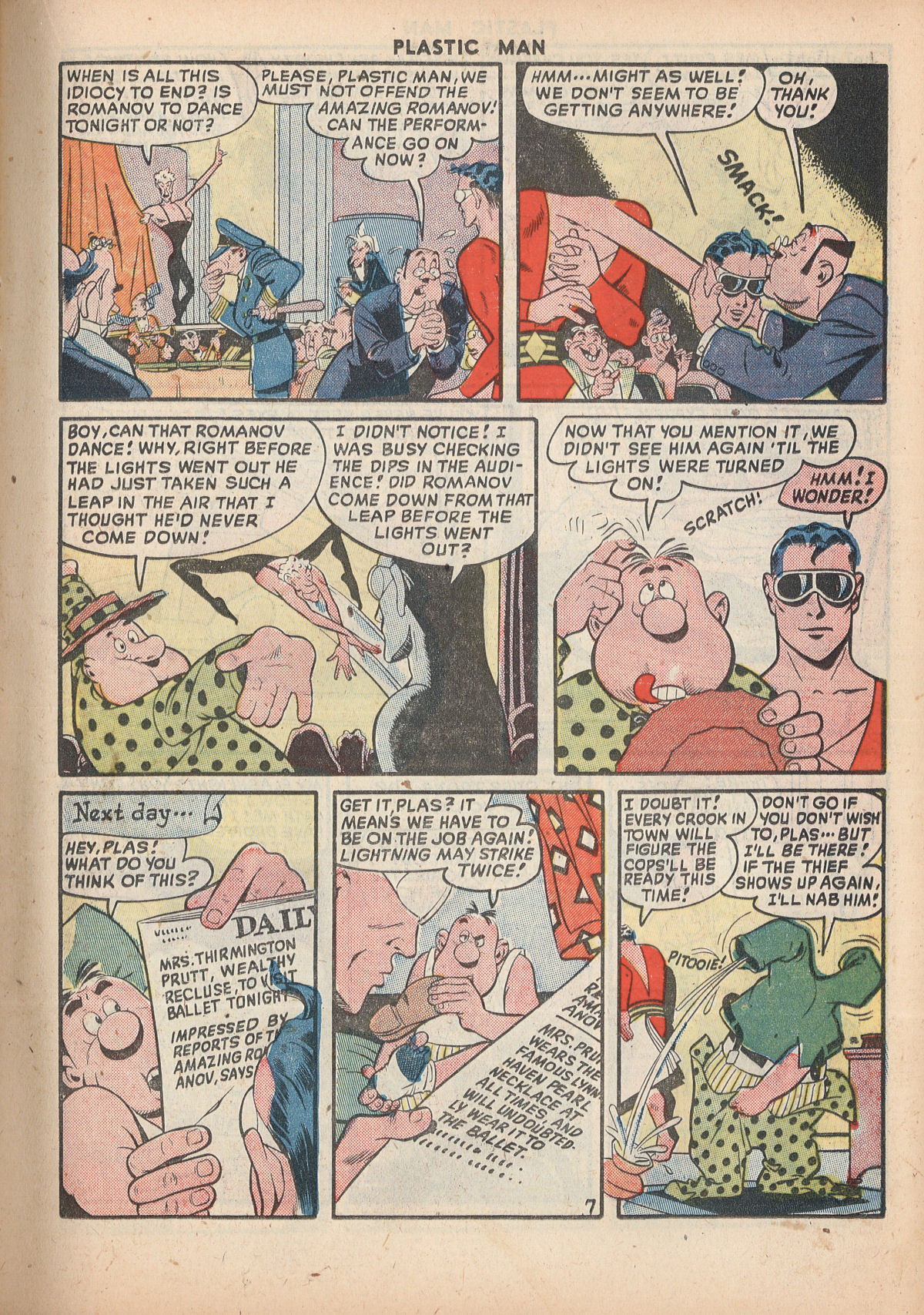 Read online Plastic Man (1943) comic -  Issue #15 - 21