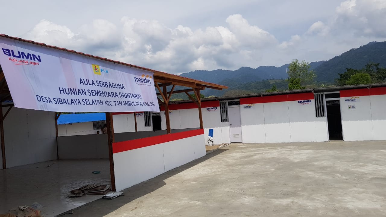 3 Hal Yang Dilakukan Bank Mandiri untuk Korban Gempa di Palu, Mandiri Percepat Bangun Sekolah di daerah bencana, Menyediakan 250 Hunian Sementara, Mendirikan Posko Trauma Healing