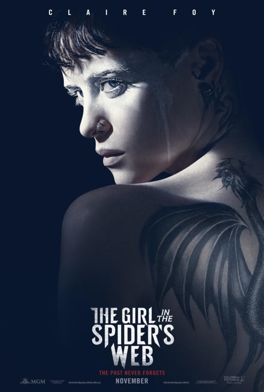 THE GIRL IN THE SPIDER'S WEB poster