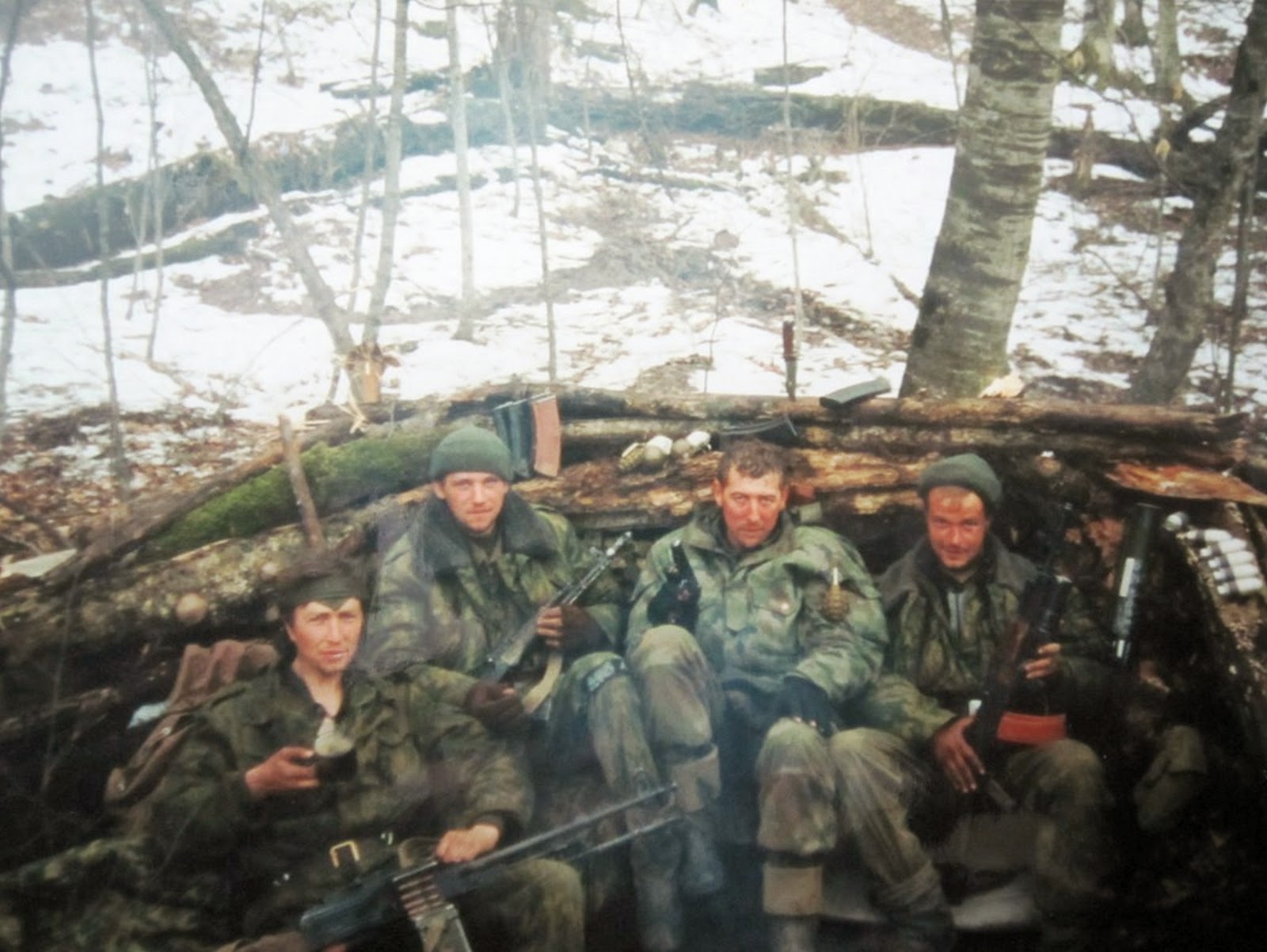 752 Мотострелковый полк в Чечне 2 кампания