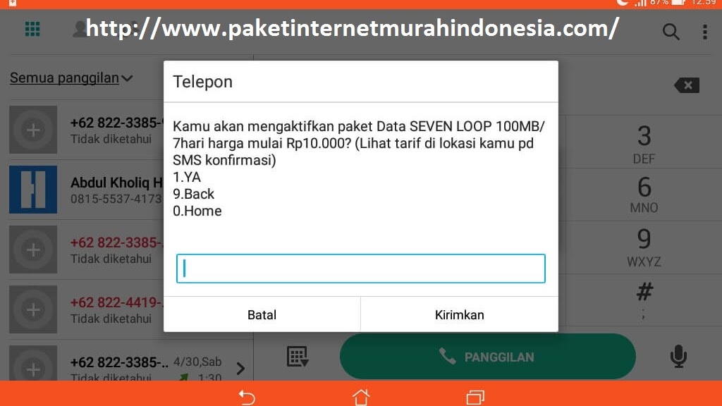Paket Internet Telkomsel 24 Jam Data Seven Kuota 100mb 10 Ribu 2017 Pusatrik Com