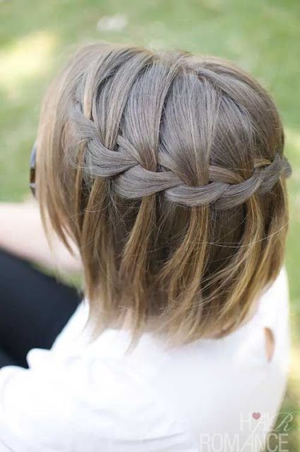 Naga Saki Wedding Hairstyles For Short Hair Half Up Half Down