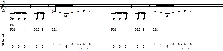 Drop B Riffs Lick of the Day: Theme and Variation Drop B Metal Riff