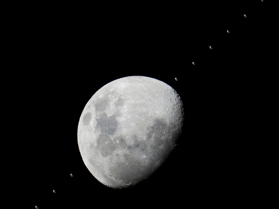 Suburban spaceman: NASA - Moon and International Space Station