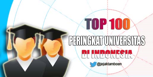 TOP 100 Urutan Peringkat/Ranking Universitas Di Indonesia (update) hari kita sering mendengar kata Universitas TOP 100 Urutan Peringkat/Ranking Universitas Di Indonesia (update)
