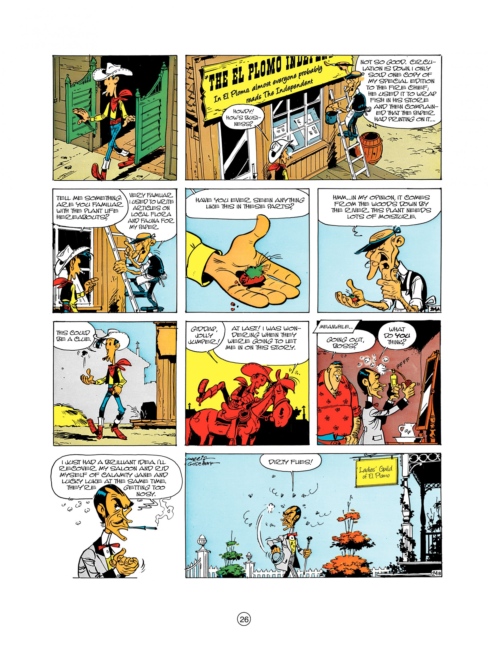 Read online A Lucky Luke Adventure comic -  Issue #8 - 26