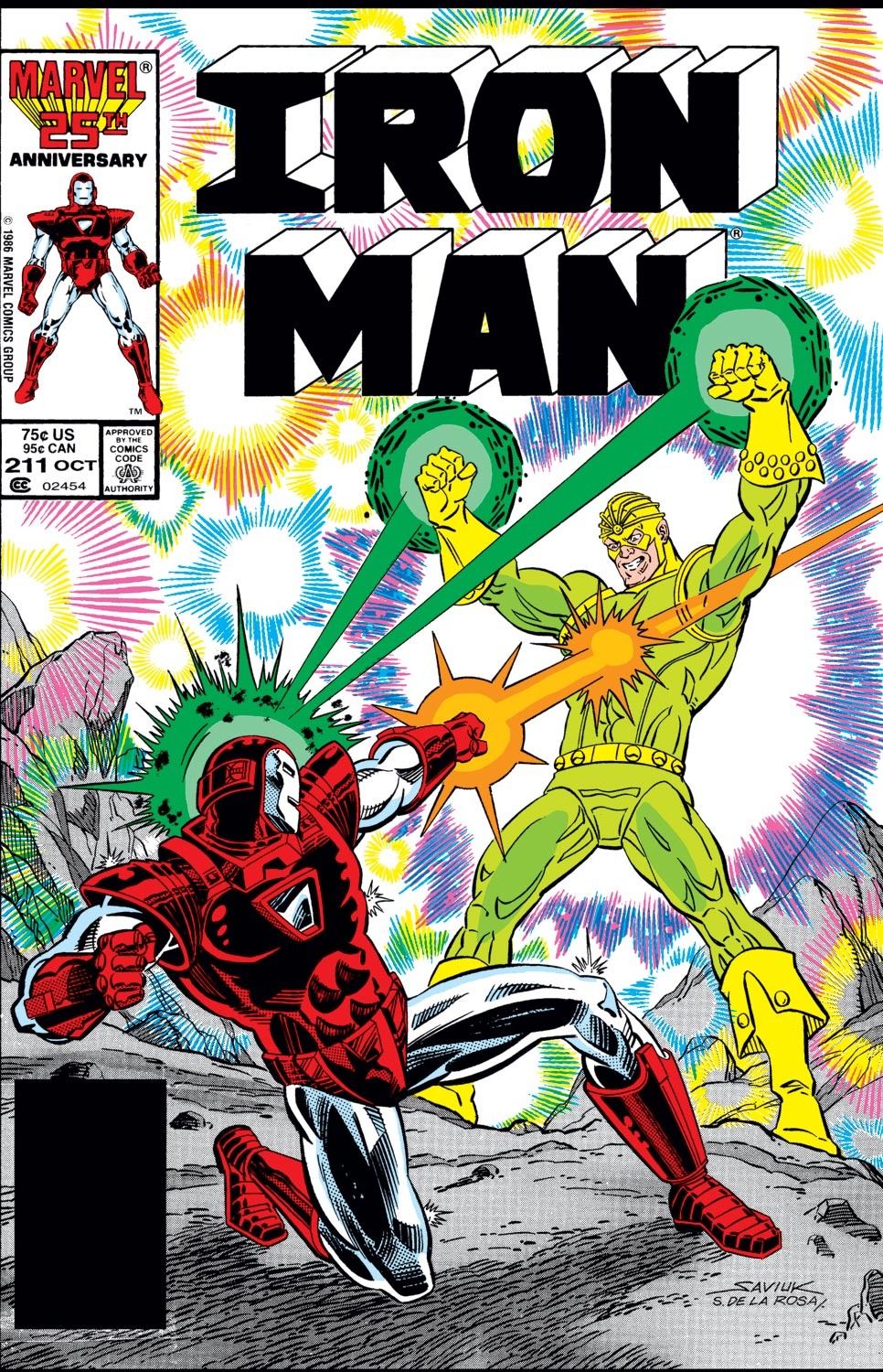 Read online Iron Man (1968) comic -  Issue #211 - 1