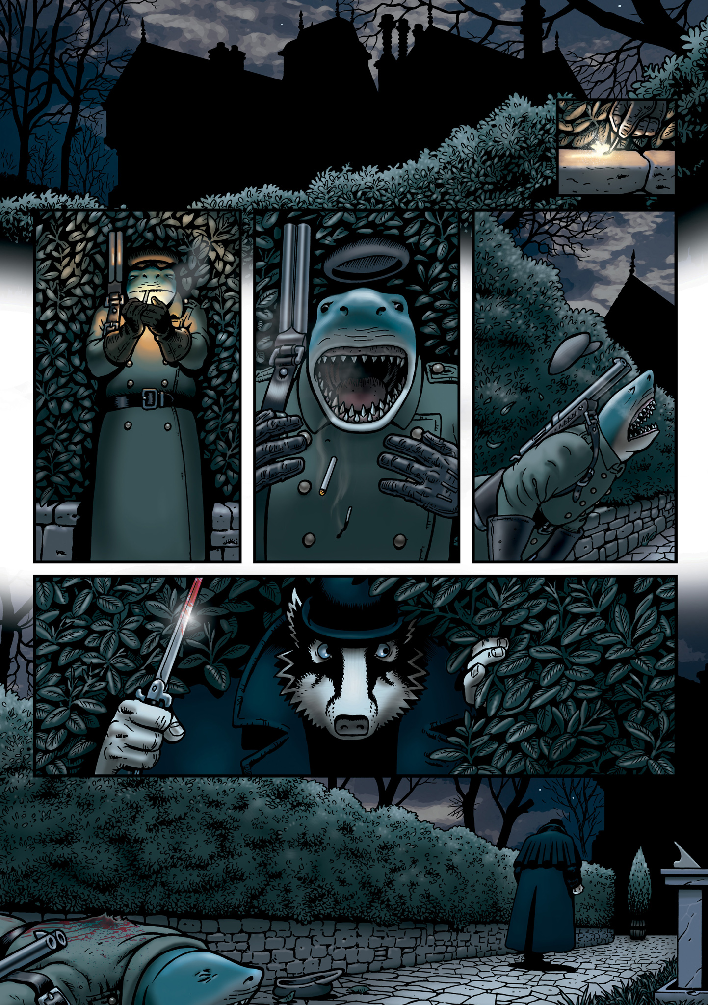 Read online Grandville Force Majeur comic -  Issue # TPB (Part 1) - 67