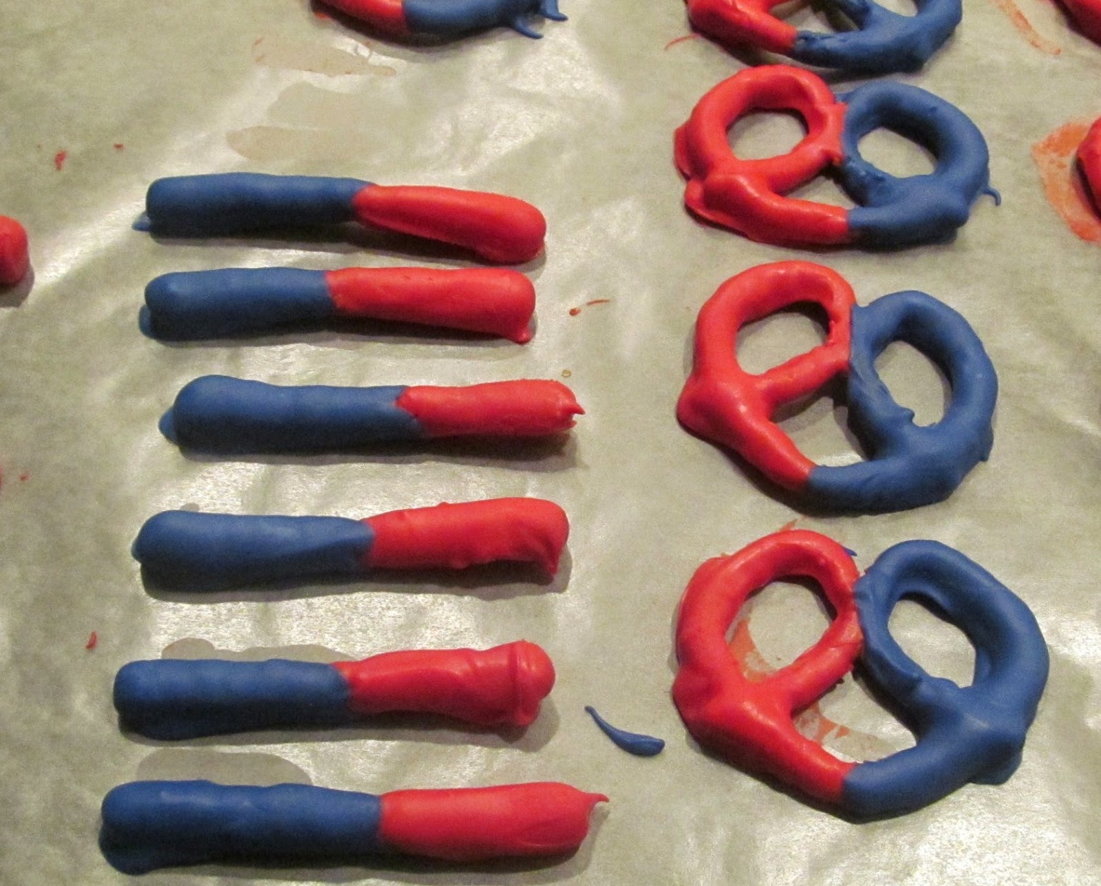 patriotic pretzels