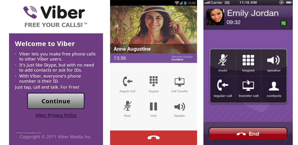 how to use viber on android phone